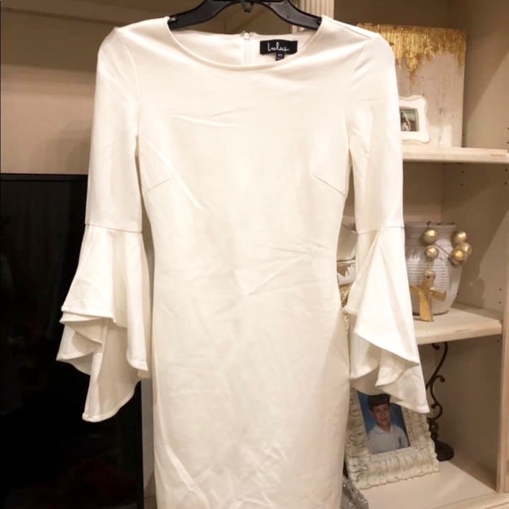 Lulus XS White Bodycon Dress